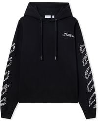Off-White c/o Virgil Abloh - Type Arrow Diagonal Loose Hoodie - Lyst