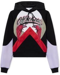 Off-White c/o Virgil Abloh - Double Eagle Color Block Hoodie - Lyst
