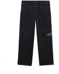 Off-White c/o Virgil Abloh - Script Garment-Dyed Cargo Pants - Lyst