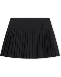 Off-White c/o Virgil Abloh - Big Bookish Logo Pleated Skirt - Lyst