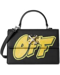 Off-White c/o Virgil Abloh - Jitney 1.4 Top Handle Bag - Lyst