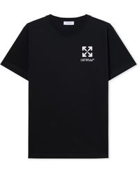 Off-White c/o Virgil Abloh - Small Arrow Slim Logo T-Shirt - Lyst