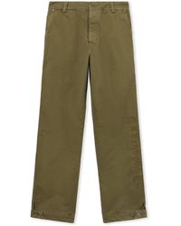 Off-White c/o Virgil Abloh - Swimming Logo Garment-Dyed Carpenter Pants - Lyst