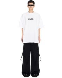 Off-White c/o Virgil Abloh - Ironic Quote Over S/s Tee - Lyst