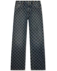 Off-White c/o Virgil Abloh - Arrow Monogram Slim Jeans - Lyst