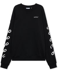 Off-White c/o Virgil Abloh - Chain Arrow Skate Sweatshirt - Lyst