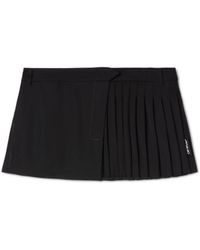 Off-White c/o Virgil Abloh - Wool Mini Skirt - Lyst