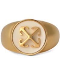 Off-White c/o Virgil Abloh - Round Arrow Ring - Lyst