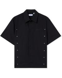 Off-White c/o Virgil Abloh - Chakra Arrow Poplin Slim Bowling Shirt - Lyst