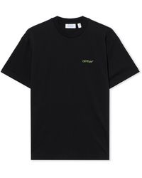 Off-White c/o Virgil Abloh - Arrow Leaves T-Shirt - Lyst