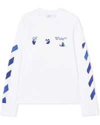 Off-White c/o Virgil Abloh - Bacco Arrow Skate Long Sleeve T-Shirt - Lyst
