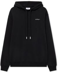 Off-White c/o Virgil Abloh - Embroidered Arrow Out Flower Hoodie - Lyst