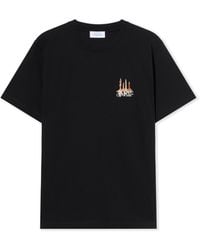 Off-White c/o Virgil Abloh - Building Arrow Slim Logo Tee - Lyst