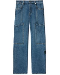 Off-White c/o Virgil Abloh - Denim Cargo Pants - Lyst