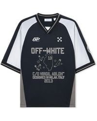 Off-White c/o Virgil Abloh - Eagle Team Soccer Top - Lyst