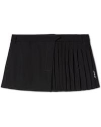 Off-White c/o Virgil Abloh - Wool Mini Skirt - Lyst