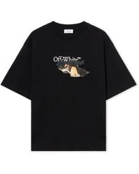 Off-White c/o Virgil Abloh - Paint Arrow Skate Logo Tee - Lyst