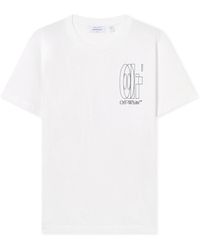 Off-White c/o Virgil Abloh - Outline Double Arrow Slim T-Shirt - Lyst