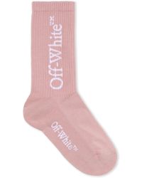 Off-White c/o Virgil Abloh - Mid Bookish Calf Socks - Lyst
