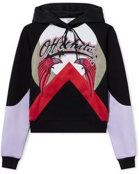 Off-White c/o Virgil Abloh - Double Eagle Color Block Hoodie - Lyst