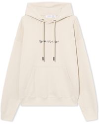 Off-White c/o Virgil Abloh - Script Arrow Diagonal Skate Hoodie - Lyst