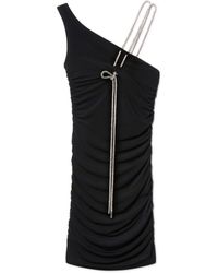 Off-White c/o Virgil Abloh - Vi Crepe Bling Sl Mini Dress - Lyst