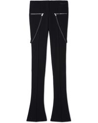 Off-White c/o Virgil Abloh - Black Britney Zip Pants - Lyst