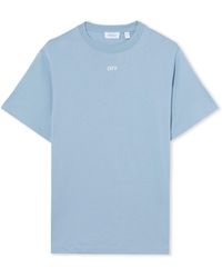 Off-White c/o Virgil Abloh - Off Stamp Slim T-Shirt - Lyst