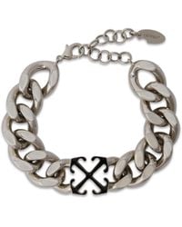 Off-White c/o Virgil Abloh - Enamel Arrow Chain Bracelet - Lyst