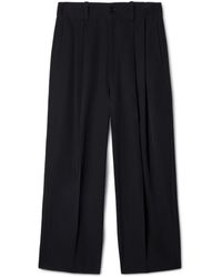 Off-White c/o Virgil Abloh - Ow Emb Wool Darted Pant - Lyst