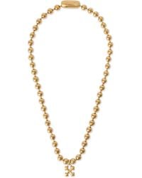 Off-White c/o Virgil Abloh - Arrow Ballchain Necklace - Lyst