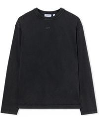 Off-White c/o Virgil Abloh - Swimming Face Long Sleeve T-Shirt - Lyst