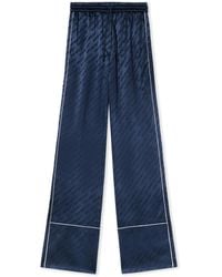 Off-White c/o Virgil Abloh - Jacquard Satin Pajama Pants - Lyst