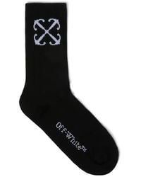 Off-White c/o Virgil Abloh - Arrow Mid Socks - Lyst