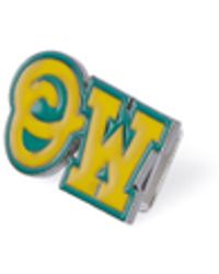 Off-White c/o Virgil Abloh - Initials Dubrae Charm - Lyst