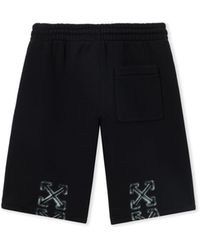 Off-White c/o Virgil Abloh - Vibe Arrow Skate Sweatshorts - Lyst