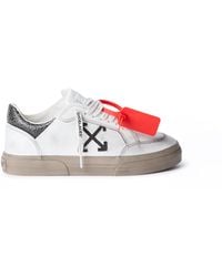 Off-White c/o Virgil Abloh - Vulcanized Low Worn Out Sneakers - Lyst