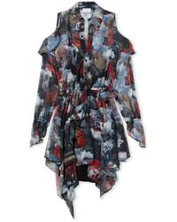 Off-White c/o Virgil Abloh - World Paint Geo Romantic Dress - Lyst