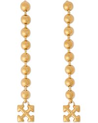 Off-White c/o Virgil Abloh - Arrow Ballchain Earrings - Lyst