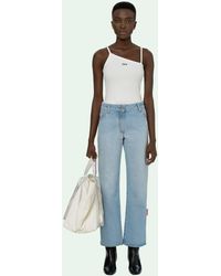 Off-White c/o Virgil Abloh Flared Jeans - Blauw