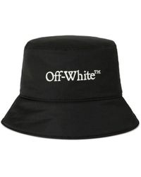 Off-White c/o Virgil Abloh - Sombrero de pescador Bookish con logo bordado - Lyst