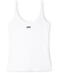 Off-White c/o Virgil Abloh - Off Stamp Rib Tank Top - Lyst