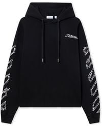 Off-White c/o Virgil Abloh - Type Arrow Diagonal Loose Hoodie - Lyst