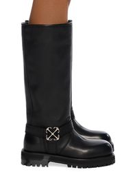Off-White c/o Virgil Abloh - Off Track High Boots - Lyst