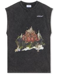 Off-White c/o Virgil Abloh - Landscape Arrow Tank Top - Lyst
