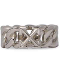 Off-White c/o Virgil Abloh - Arrow Chain Ring - Lyst