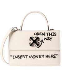 Off-White c/o Virgil Abloh - Jitney 1.4 Top Handle Bag - Lyst