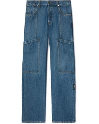 Off-White c/o Virgil Abloh - Denim Cargo Pants - Lyst