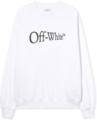 Off-White c/o Virgil Abloh - Run Arrow Skate Crewneck Sweatshirt - Lyst