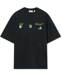 Off-White c/o Virgil Abloh - Bacco Arrow Skate Short Sleeve T-Shirt - Lyst